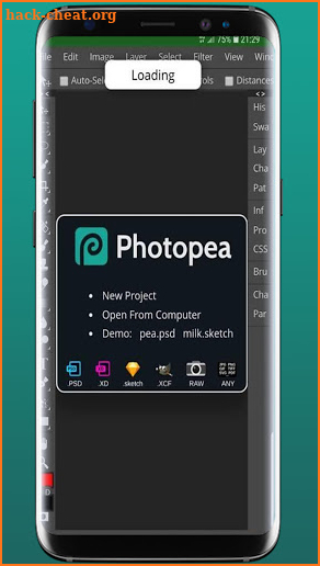 Photopea: editor Free Course & Tutorials online screenshot