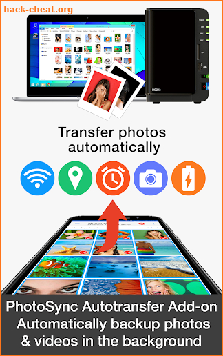 PhotoSync Autotransfer Add-On screenshot