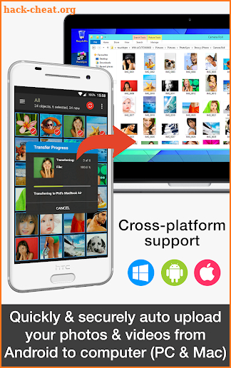 PhotoSync Autotransfer Add-On screenshot