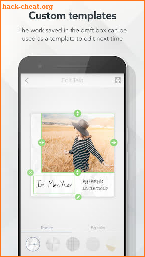PhotoText- Photo text Editor screenshot