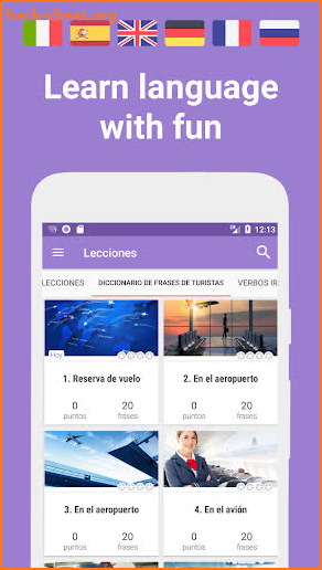 Phrases - Learn Languages screenshot