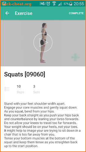 PhysiApp® screenshot