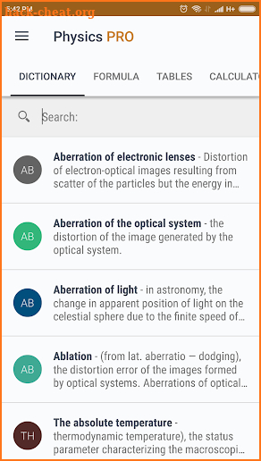 Physics - Calculators[PRO] screenshot