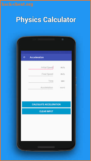 Physics Formulas screenshot