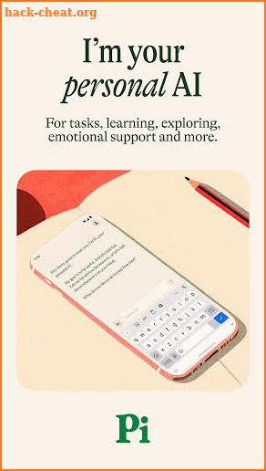 Pi, your personal AI screenshot