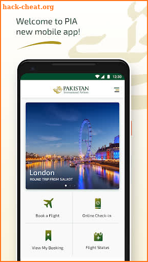 PIA App screenshot