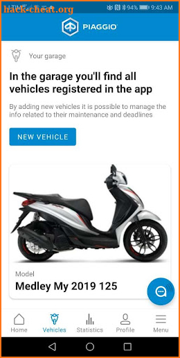 Piaggio screenshot