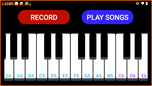 Piano - Android Game Amazing screenshot