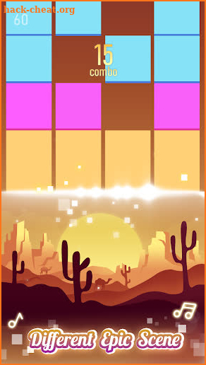 Piano Brick breaker screenshot