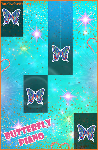 Piano Butterfly Tiles Game screenshot