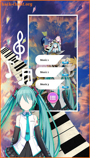 Piano FNF Miku Friday Night screenshot