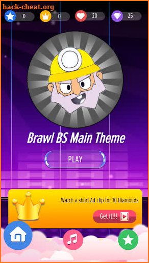 Piano for Brawl BS Stars screenshot