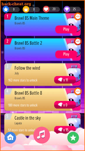 Piano for Brawl BS Stars screenshot