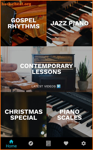 Piano Lessons - learn to play screenshot