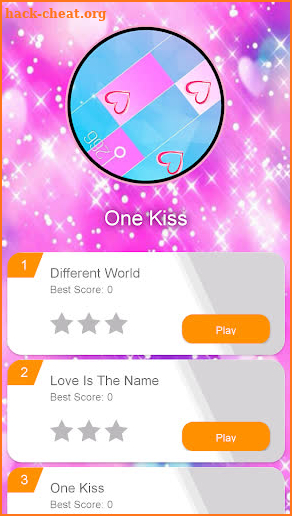 Piano Magic Tiles Master Sofia Carson One Kiss screenshot