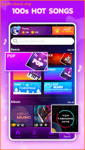 Piano Music 2: Dream Song Game screenshot