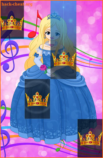 Piano Princess Tiles :  Princess Music Queen Game screenshot