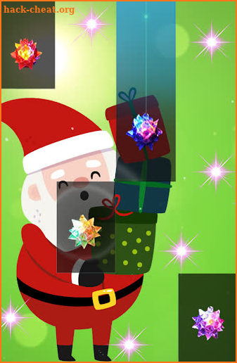 Piano Santa Tiles : Snow Animated Holidays Songs screenshot