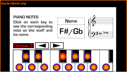 Piano Sheet Reading PRO screenshot