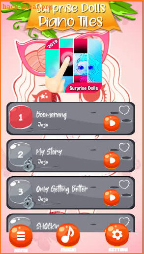 Piano Surprise Dolls Tiles& lol doll games screenshot