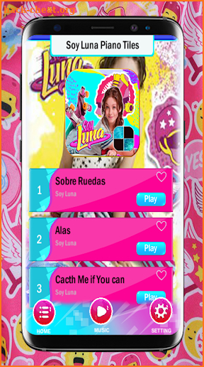 Piano Tap : Soy Luna screenshot