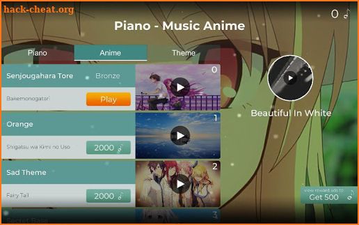 Piano Tile - The Music Anime screenshot