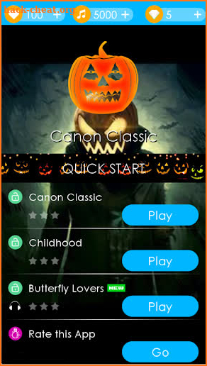 Piano Tiles 4 : Magic Tiles - halloween screenshot