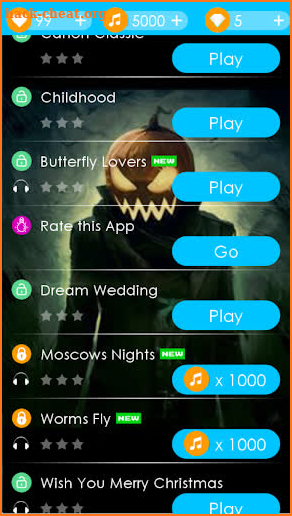 Piano Tiles 4 : Magic Tiles - halloween screenshot