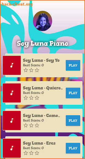 Piano Tiles de Soy Luna 2 screenshot