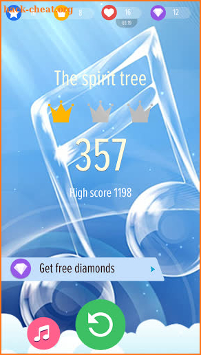 Piano Tiles Elsa Game - Let It Go screenshot