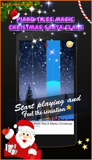 Piano Tiles Magic Christmas Santa Claus screenshot