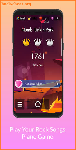 Piano Tiles - Rock Songs AC/DC screenshot