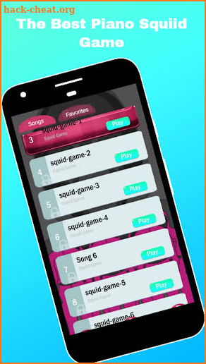 Piano Tiles Squid Game Songs screenshot