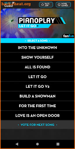 PianoPlay: LET IT GO + screenshot