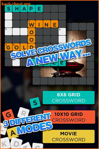 Pic Crossword puzzle game quiz  guessing screenshot