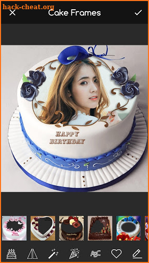 Pic on Birthday Cake with Name and Photo Maker screenshot