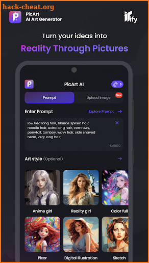 PicArt AI Art Generator screenshot
