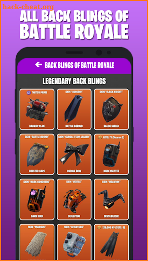 PICKAXES, BACK BLINGS AND GLIDERS OF BATTLE ROYALE screenshot