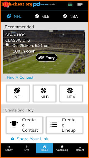 PickDraft Fantasy Sports screenshot