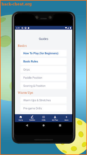 Pickleball Drills Guide screenshot