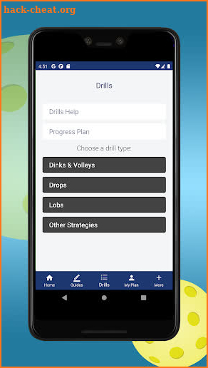 Pickleball Drills Guide screenshot