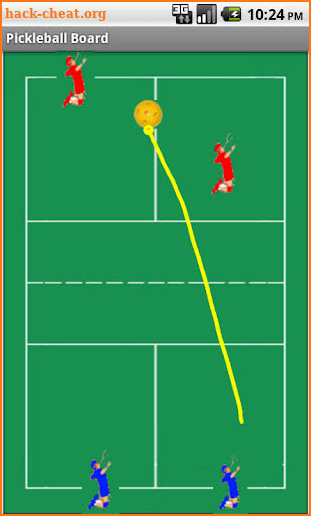 Pickleball Tactics Board screenshot