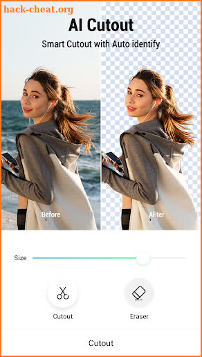 PickU - Cutout Photo Editor & Background Eraser screenshot