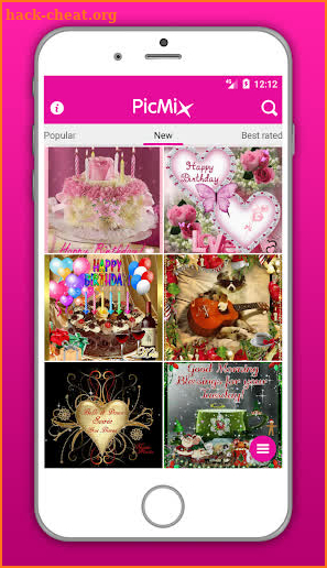 PicMix - Animated eCard & Greeting Cards GIFs screenshot