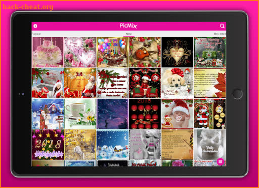 PicMix - Animated eCard & Greeting Cards GIFs screenshot