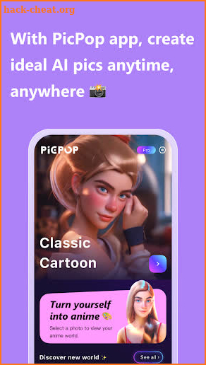 PicPop：Popular AI photo filter screenshot