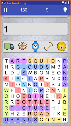 Pics 2 Words - A Free Infinity Search Puzzle Game screenshot