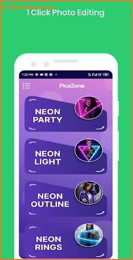 PicsZone Photo Editor & Effect screenshot