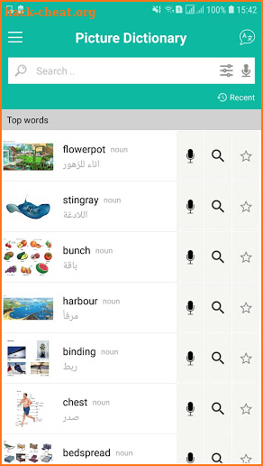 Picture Dictionary English screenshot