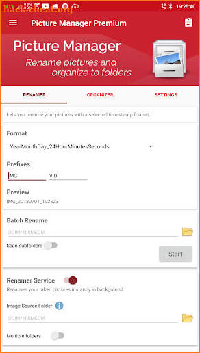 Picture Manager: Rename and Organize screenshot